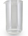 BonJour 8-Cup French Press 53315 Replacement Glass Carafe, Universal Design