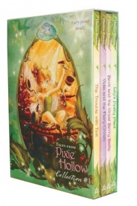 Tales From Pixie Hollow 4 copy Box Set (Disney Fairies)(Trouble with Tink, Lily's Pesky Plant, Vidia and the Fairy Crown, Beck and the Great Berry Battle)