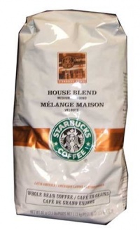 Starbucks House Blend Whole Bean Coffee, 40-Ounce Bag