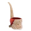 Enesco Heart of Christmas Tealight Holder Santa with Bell Candleholder, 5-Inch