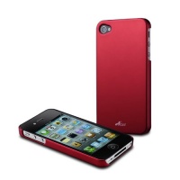 Acase(TM) iPhone 4 and 4S Superleggera flamingo fit case for iPhone 4 4S (Red) (Fit AT&T and Verizon and Sprint iPhone 4 4S)