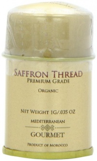 Mediterranean Gourmet Saffron Thread, 1 Gram