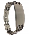 Dynamis jewelry 7-Link 16mm wide magnetic stainless steel bracelet