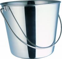 Indipets Heavy Duty Stainless Steel Pail, 4-Quart