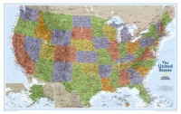 United States Explorer Wall Map (Laminated) (Reference - U.S.)