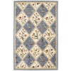 JULIAN Area Rug JL50IVB - IVORY/BLUE