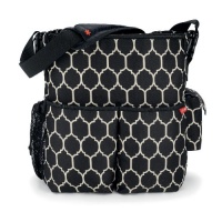 Skip Hop Duo Essential Diaper Bag, Onyx Tile