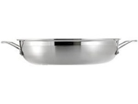 Le Creuset Tri-Ply Stainless Steel 2-1/2-Quart Open Braiser