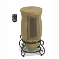 Lasko Products Designer 6435 Oscillating Ceramic Heater Self-Regulating Crackled Finish