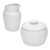 Corningware French White Sugar and Creamer Set