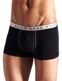 HUGO BOSS Men's Innovation Solid Boxer Brief, Black, Large