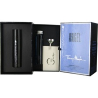 ANGEL by Thierry Mugler EAU DE PARFUM REFILLABLE PURSE SPRAY .25 OZ & EAU DE PARFUM REFILL 1.1 OZ W