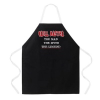 Attitude Apron Grill Master Apron, Black, One Size Fits Most