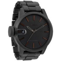 Nixon The Chronicle SS Watch in Matte Black & Dark Tortoise,Watches for Men