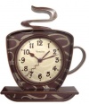 Westclox 32038 Coffee Mug Quartz Wall Clock