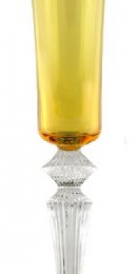 Baccarat Mille Nuits Topaz Flute Amber 2105460