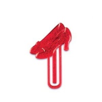 Wizard Of Oz Ruby Slipper Bookmark Cupcake Picks - 12 Pack