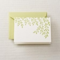 Crane & Co. Letterpress Willows Notes (CF1040)