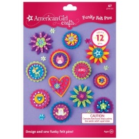 American Girl Crafts Funky Felt Pins Kit