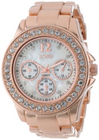 XOXO Women's XO5650 Rose Gold-Tone Bracelet Analog Watch