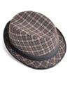 Swanky Retro Fedora Hat, L/XL, Brown