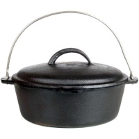 Cajun Cookware Dutch Ovens 2-quart Seasoned Cast Iron Dutch Oven - Gl10486s