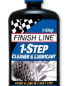 Finish Line 1-Step Bicycle Chain Cleaner & Lubricant 4oz Squeeze Bottle