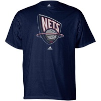 NBA Men's New Jersey Nets Short Sleeve T- Shirt (Dark Navy, X Large)