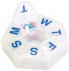 7 Day, 7 Sided Pill Reminder - Size Medium