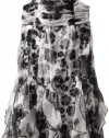 Bloome Girls 7-16 Floral Mesh Sundress, Black/White, 10