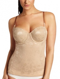 Bali Women's Bali Powershape Pretty Cami With Bra,Nude,40D