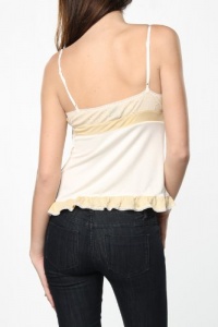 Ralph Lauren Womens Cream Tank Top In X-Large