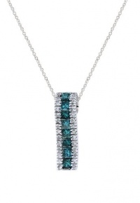 Effy Jewlery Prism Bella Bleu Diamond Pendant, 0.96 TCW