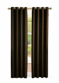 Victoria Classics Manchester Grommet Panel- 54-Inch By 84-Inch, Chocolate