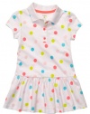 Carter's 2-pc. Polka Dot Polo Dress Set WHITE 9 Mo