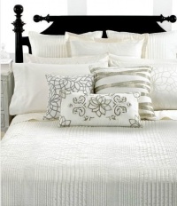 Martha Stewart Shimmer 300T Queen Sheet Set Shimmer Thread