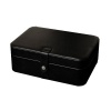 Mele & Co. Remy Forty-Eight Section Jewelry Box in Black Faux Leather