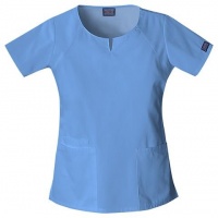 WorkWear 4824 Women's Round Neck Scrub Top