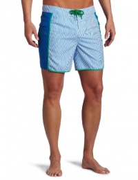 Original Penguin Men's Printed Volley Swim Trunk