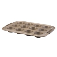 Anolon Advanced Bronze Nonstick Bakeware 12-Cup Muffin and Cupcake Pan