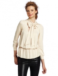 Rachel Pally Women's Long Sleeve Bow Tie Top