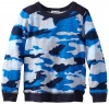 Splendid Littles Boys 2-7 Boot Camp Sweatshirt, Navy, 4/Toddler