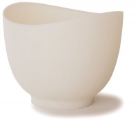 iSi Basics Flexible SiliconeMixing Bowl, 1.5 Quart, White