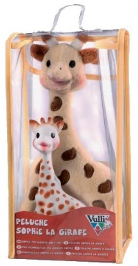 Vulli Sophie Giraffe Set (Soft Toy and Natural Rubber)