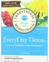 Traditional Medicinals EveryDay Detox, 16-Count Boxes (Pack of 6)