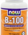 NOW Foods B-100 Caps, 100 Capsules