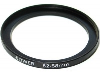 Bower Step-Up Adapter Ring 52mm Lens to 58mm Filter Size