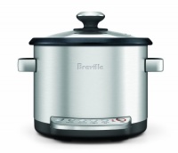 Breville USA BRC600XL 10-Cup (Uncooked), 20-Cup (Cooked) The Risotto Plus Sauteing Slow Rice Cooker and Steamer