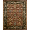 Nourison JA35 Jaipur Rectangle Hand Tufted Area Rug, 8.3 by 11.6-Feet, Brick