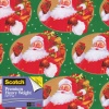 Scotch Premium Heavy Weight Gift Wrap, Santa's Sack Pattern, 25-Square Feet, 30-Inch x 10-Feet (AM-WPSS-12)